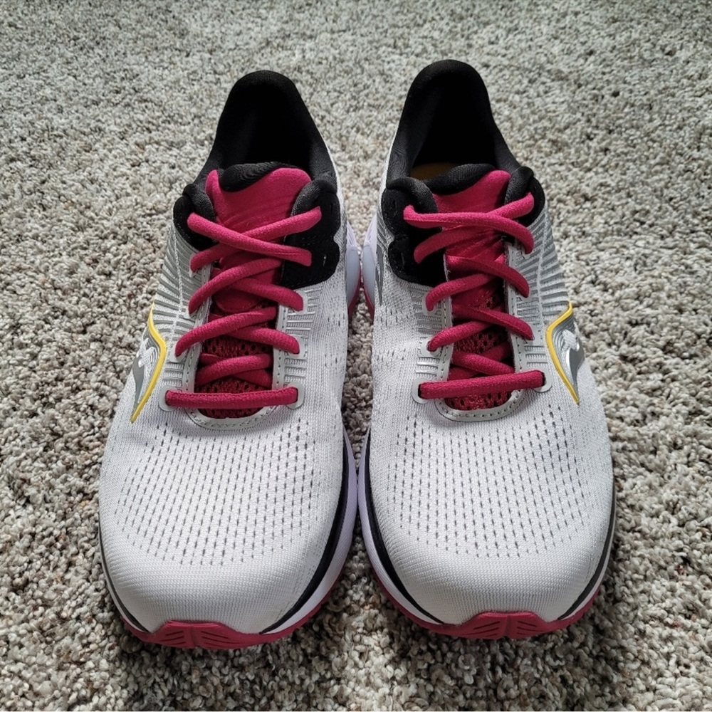 Saucony Guide 14 Alloy/Cherry size 9.5 wide NEW - Picture 2 of 11